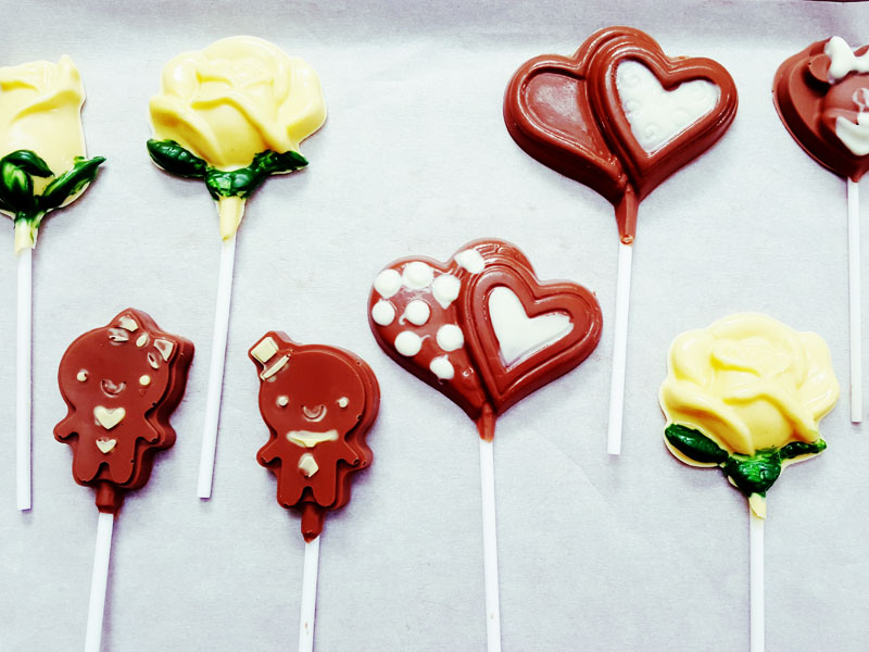 Chocolate Lollipops